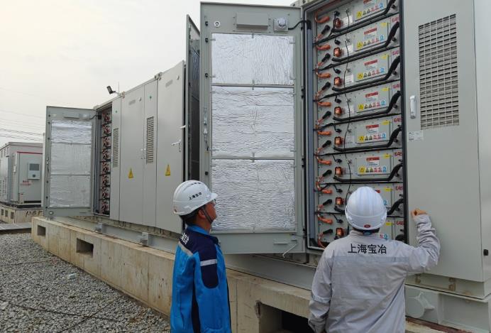 上海宝冶匠心打造首个共享储能电站项目