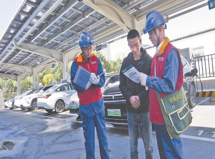 山西省首座源网荷储充一体化超充站 樊庄智慧超充站：能储能充 减碳高效