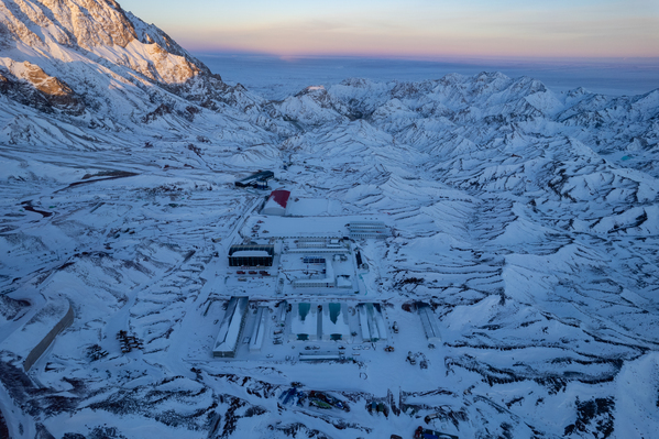 甘肃玉门抽水蓄能电站探访